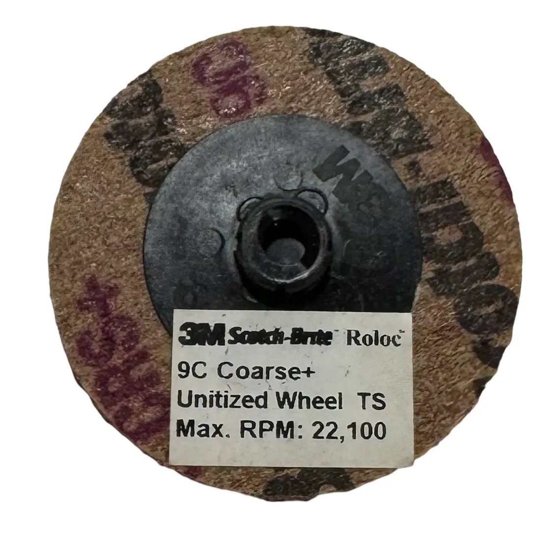 3M Scotch-Brite 2" Roloc Rapid Cut Unitized Wheel TS 9C Coarse