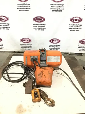 Jet 1/2SS-3-15 1/2 Ton Electric Chain Hoist