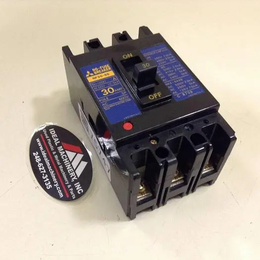 Used MITSUBISHI NF30-SS-30 Circuit Breakers Michigan US | Ideal Machinery #599548