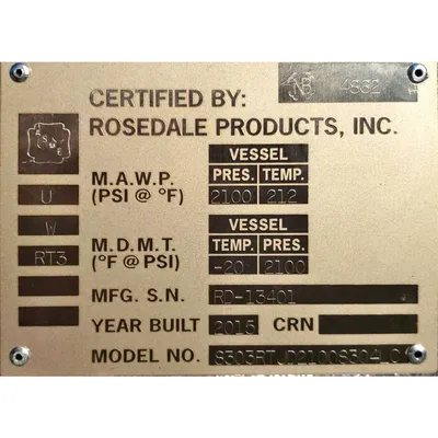 NEW ROSEDALE 8303RTJD2100S304LC