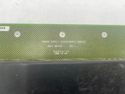 HONEYWELL MEASUREX 08657100 REV. C POWER SUPPLY MODULE STOCK 1627