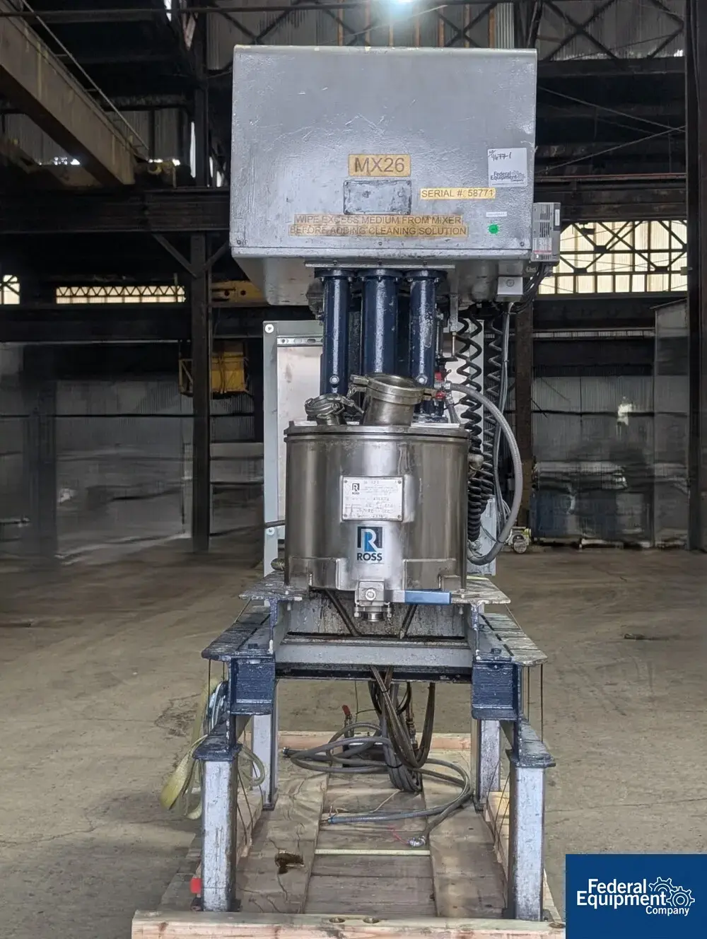 USED Ross 10 Gal Ross Planetary Mixer, Model PVM-10