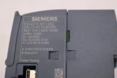 SIEMENS 6ES7 214-1AG31-0XB0/ 6ES72141AG310XB0 CPU MODULE STOCK H359A