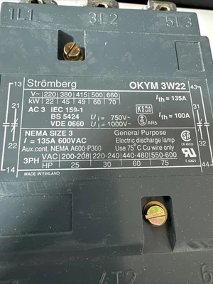 NEW ABB OKYM 3W22