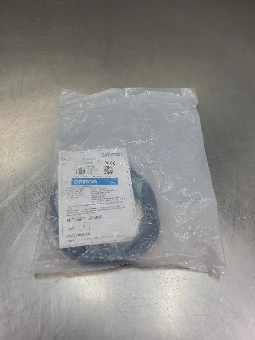 Omron E2E-X5ME1 Proximity Switch Sensor, 12-24VDC. 5E-5/3