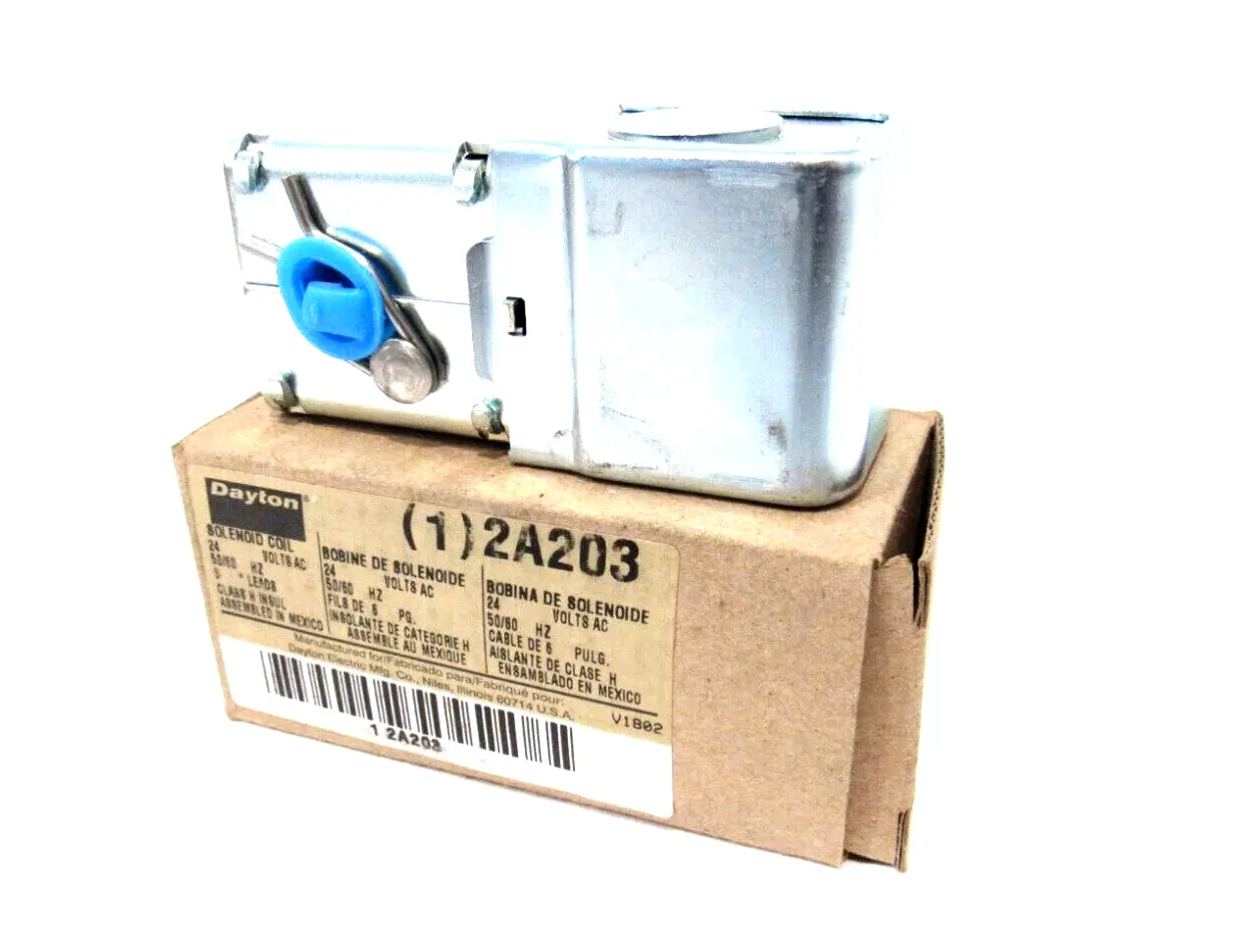 NEW DAYTON 2A203 SOLENOID COIL