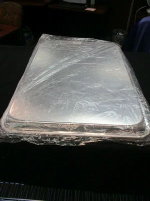 Crestware SP1813 New 18"W X 13"L X 1" D Aluminum Half Size Baking Sheet Pan