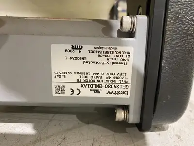 Used Brother GF12N030-BMLD1AX Belt Conveyors Michigan US | Maverick Industrial Sales #1398239