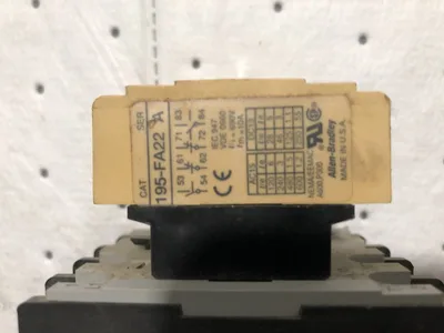 2 Allen Bradley 100-A24NZ*3 contactors & 2 100-A18NZ*3 contactors -195-FA22 (LOT OF 4)