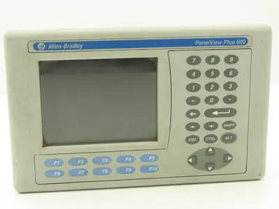 Allen Bradley 2711P-K6M20D8 PanelView Plus 600 Graphic Terminal Series A -READ