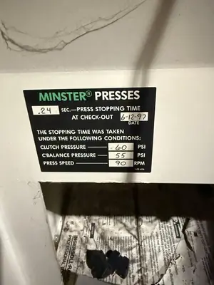 USED 1995 MINSTER P2-150