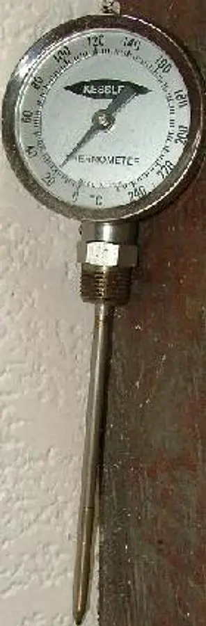QTY. 1. KESSLER THERMOMETER 0-245 DEG c...