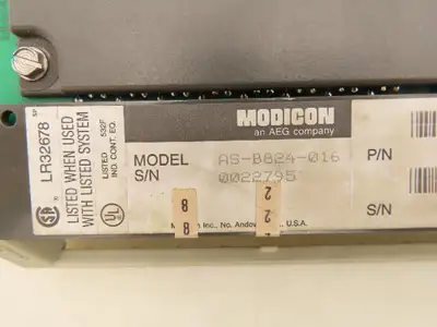 Modicon AEG AS-B824-016 Isolated Output Module B24 24VDC True High