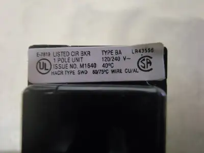 USED CUTLER-HAMMER BA120