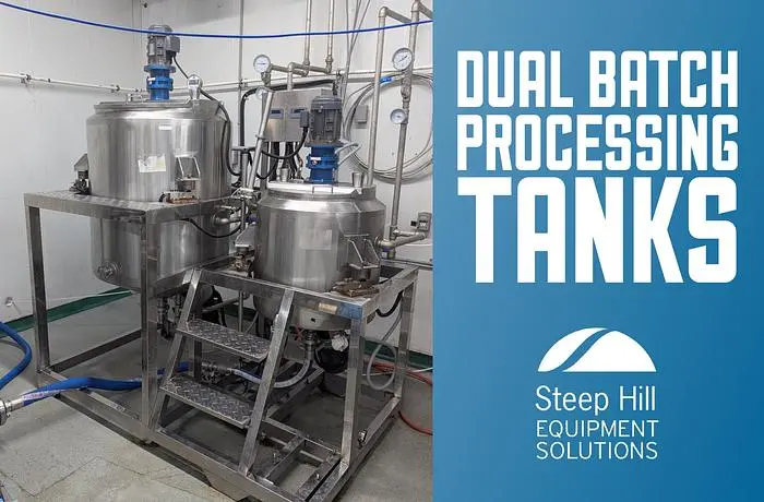 Dual Batch Processing Tanks