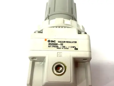 Used SMC Modular Vacuum Regulator 1/4" NPT Ports Air Pressure Regulators Michigan US | Maverick Industrial Sales #1389638