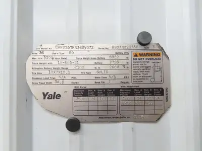 General Electric IC4486CNV4LF Forklift DC/DC Converter 48/12V Off Yale ERP035TF