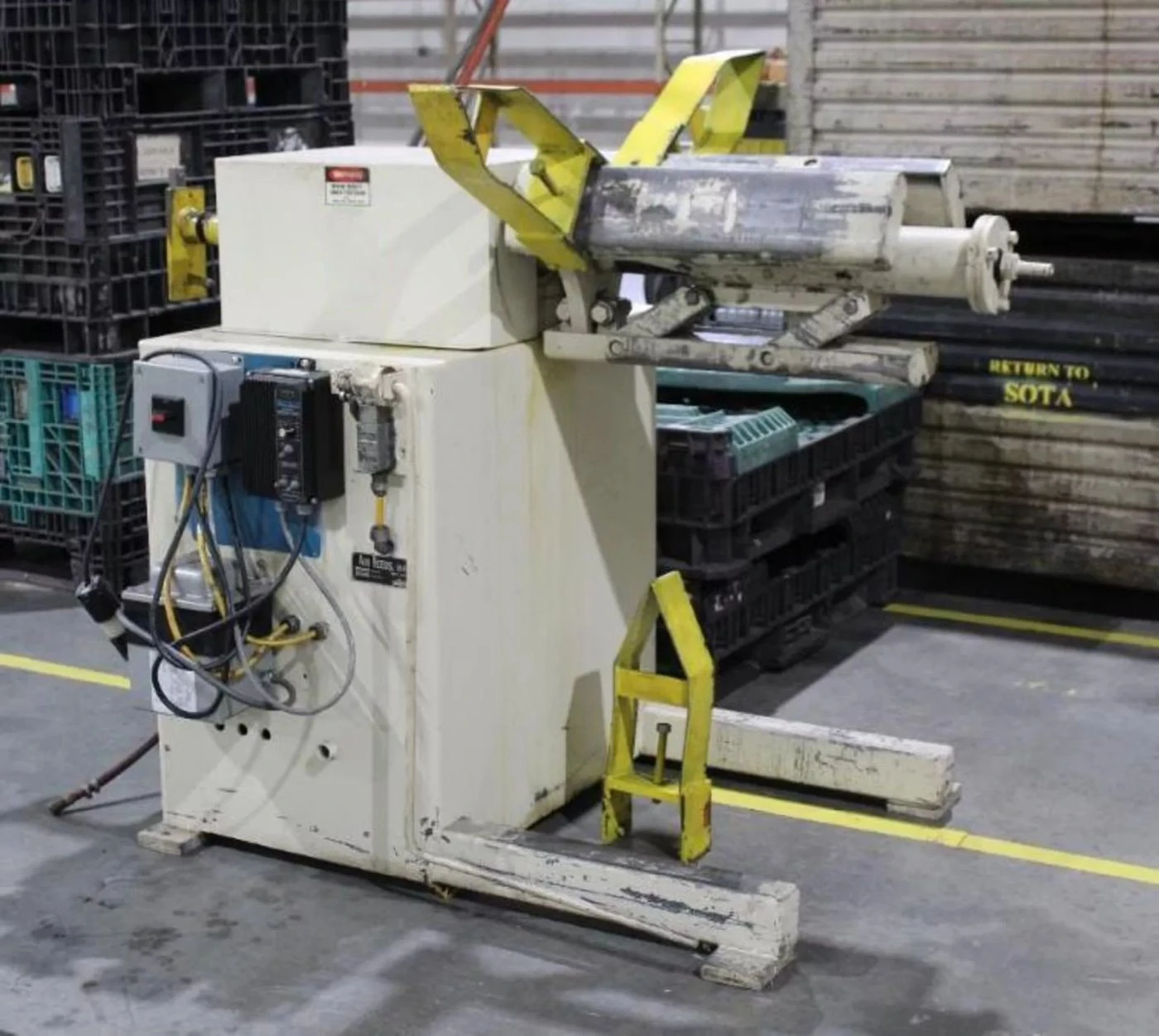 Used AIR FEED INC. R-40 Uncoilers Michigan US | Alma Machinery #1224964
