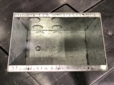 6x4" High Voltage Pre-Ganged Masonry Box