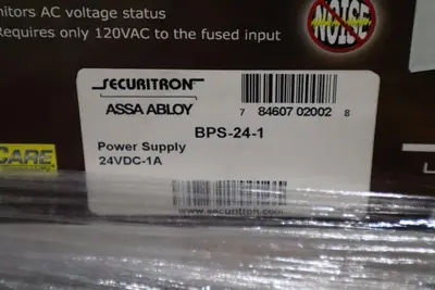 ASSA SECURITRON ABLO SEC-BPS-12-1 POWER SUPPLYS | Levy Recovery Group (9)