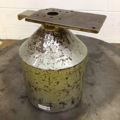 USED METAL FABRICATOR HOPPER695