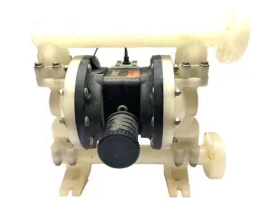 Used ARO Diaphragm Pump Polypropylene Santoprene 1" EXP AODD Diaphragm Pumps Michigan US | Maverick Industrial Sales #1395277