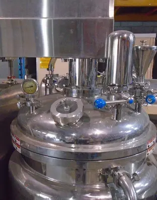 Used Biaoxin BXZRH 100 Litre Vacuum Emulsion Mixer