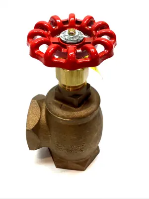 126SUL 1-1/2" | United Brass  NPT Angle Valve 125 PSI, Heavy Duty Bronze Industrial - New Other