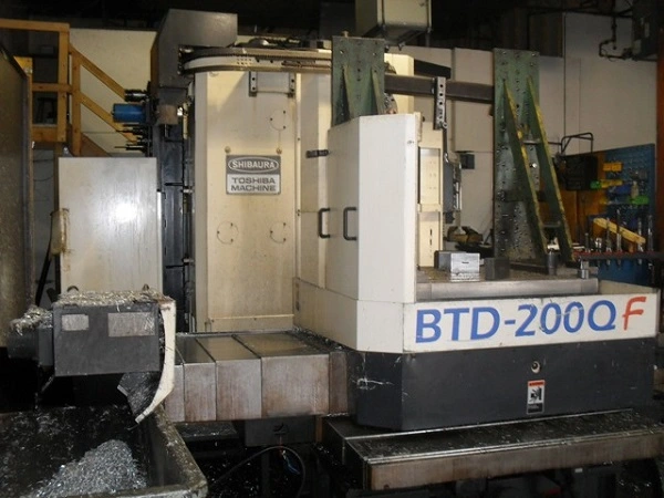 Used 1998 TOSHIBA BTD-200QF Horizontal Table Type Boring Mills Vermont US | Two Spade Machinery LLC #506665