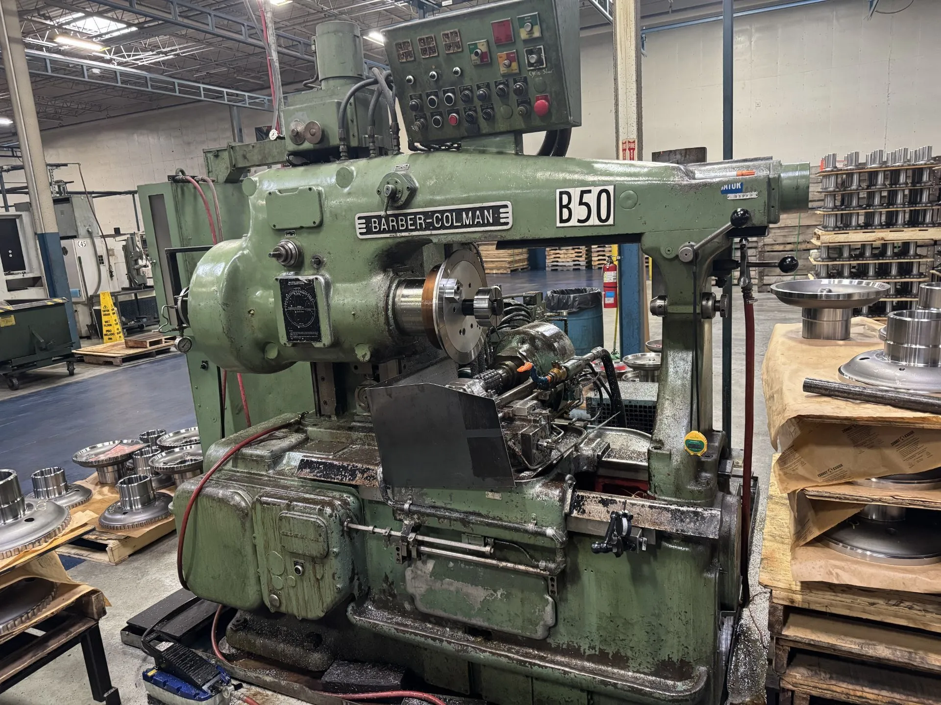 USED BARBER COLMAN 14-15