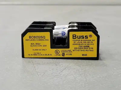 New | in-Stock BUSSMANN BC6032SQ Misc Electrical & Power Parts British Columbia CA | Lenmark #327962