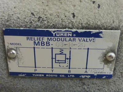 USED YUKEN MBB-03-H-20