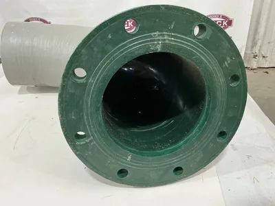 RPS WO 35360-3 ASTM D5421 CM-A4IF66 8″ 90° Elbow Bell x Flange