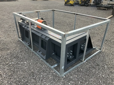 Used WOLVERINE SB-12-72W 72” SKID STEER SCREENING BUCKET Skid Steer Buckets Michigan US | Miedema Asset Management Group #1487899