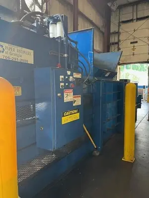 Used CRAM-A-LOT HX-72 CLOSED DOOR MANUAL-TIE BALER Balers Ohio US | Black River Trading #1059827
