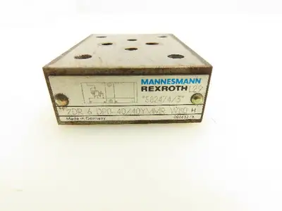 Rexroth ZDR 6 DP0-40/40YMMR W80 Hydraulic Reducing Sandwich Valve Sz 6