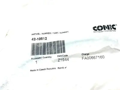 New | in-Stock CONEC 42-10812 Connector Accessories Michigan US | Maverick Industrial Sales #1401841