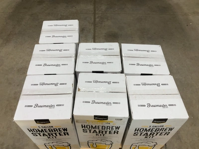Used LOT OF (7) BREWMASTER 5 GALLON HOMEBREW STARTER KITS Brewing Equipment Michigan US | Miedema Asset Management Group #1580078