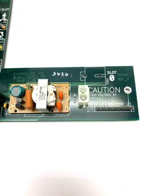 Environics Inc. PC208 Rev_D High Voltage Motherboard 94V-O Slot 0 - Used