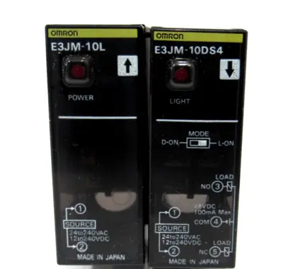 NEW OMRON E3JM-10S4 PHOTOELECTRIC SWITCH E3JM10S4
