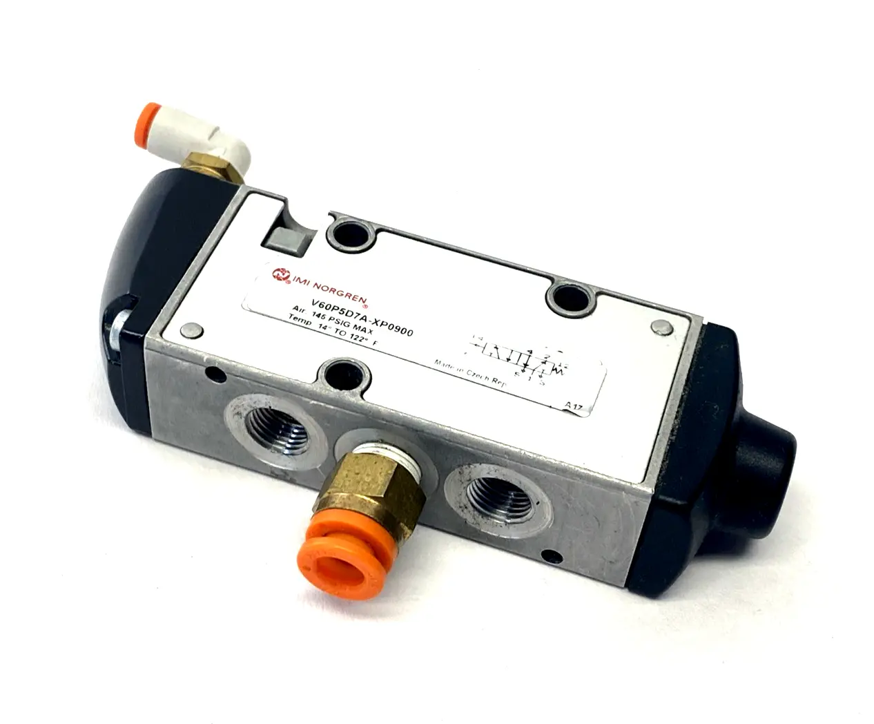IMI Norgren V60P5D7A-XP0900 5/2 Air Actuated Spring Return Valve, 1/8" NPT