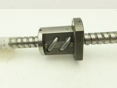M&S Industrial Equip W2004-733Z-C5Z Ball Screw Shaft/Screw 20mm x 570mm OAL 24"