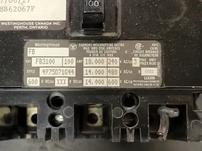 USED WESTINGHOUSE FB3100