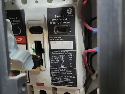30hp, 600V, 100A, FVNR Starter, Size 3