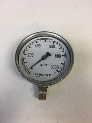 NEW Ashcroft 10-1008-A-02L-1000