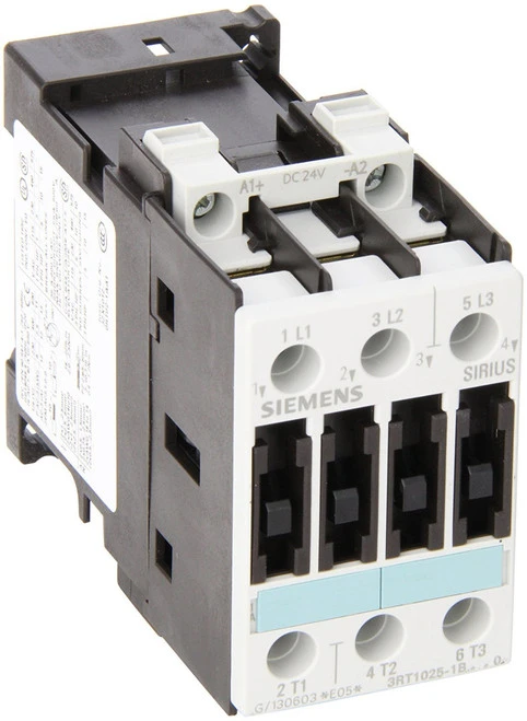 Siemens 3RT1025-1BB40 Motor Contactor, 3 Poles, Screw Terminals, S0 Frame Size [New]