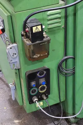 GLEBAR MODEL TF-9DHD  "MADE IN USA" CENTERLESS GRINDER
 PROGRAMMABLE BY TOUCHSCREEN CONTROL,
    AUTO INFEED & THRUFEED