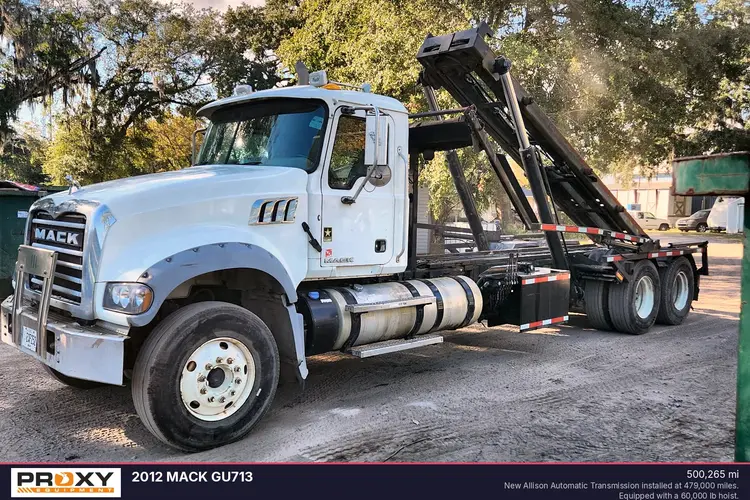 Used 2012 MACK GU713 Garbage trucks Florida US | Proxy Equipment #1378074