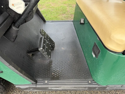 (1) 2019 E-Z-Go EFI golf cart with a Kawasaki gas engine, model 657061G01, includes canopy, fold-dow...