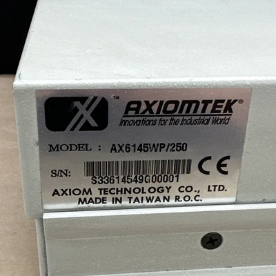 Used Axiomtek AX6145WP/250 Miscellaneous Equipment (Electrical & Power) Indiana US | J&J Industrial Supply #1269310